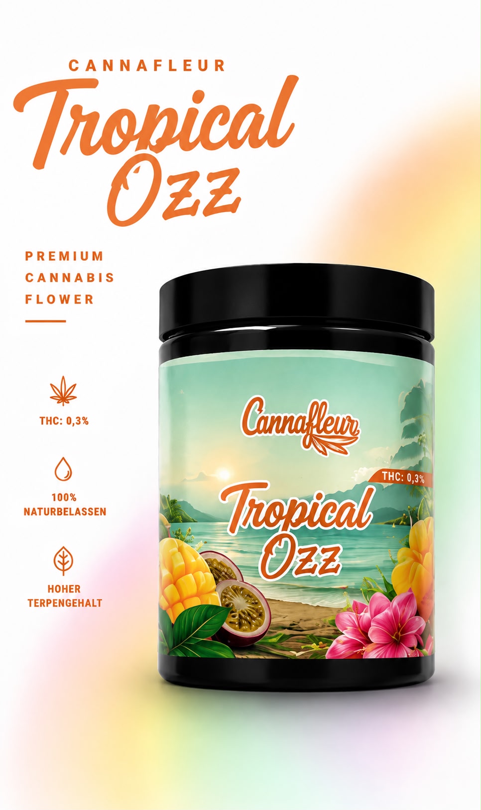 Hanfblüten Tee - Tropical Ozz
